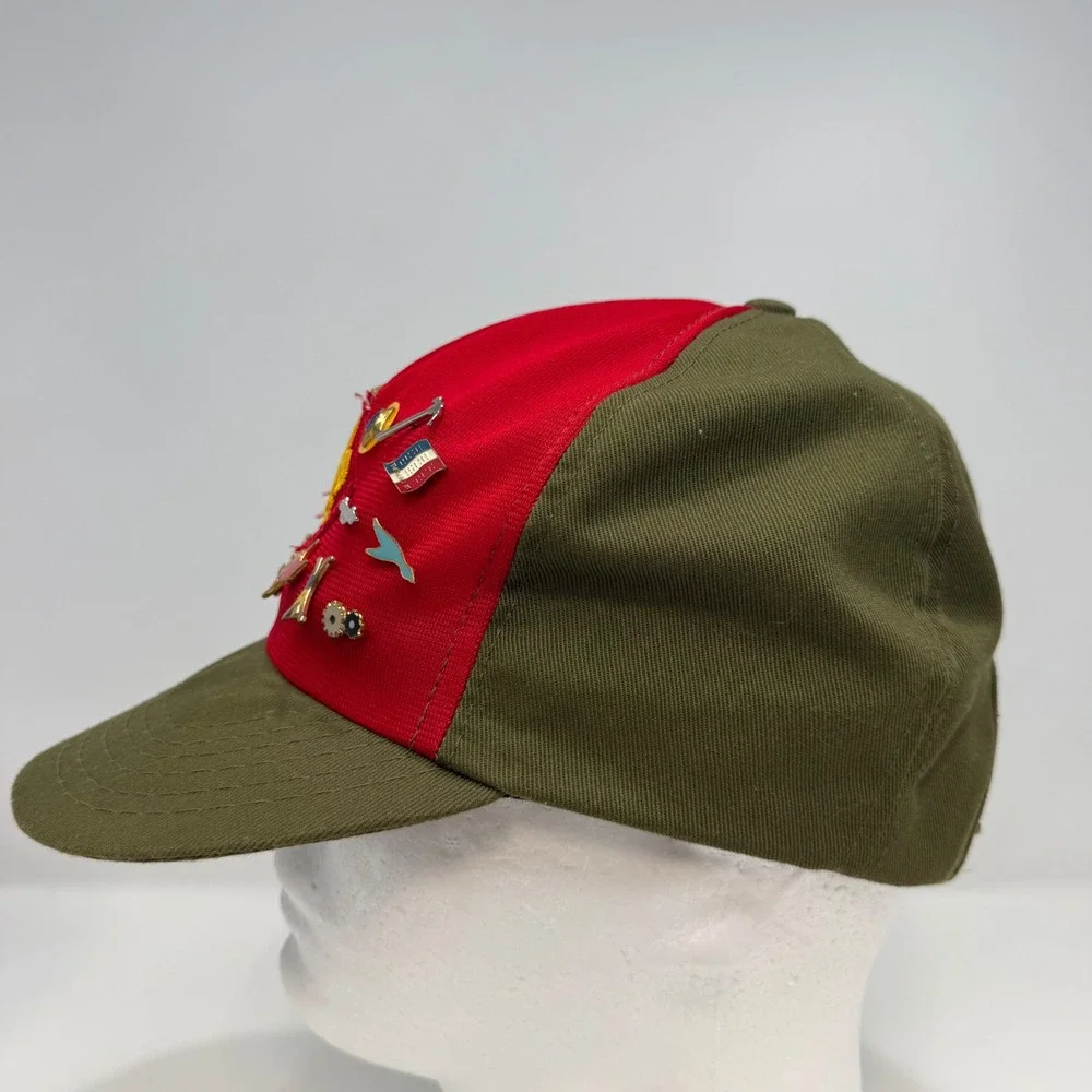Vtg Boy Scouts Cap‎ 1980's w15 Pins